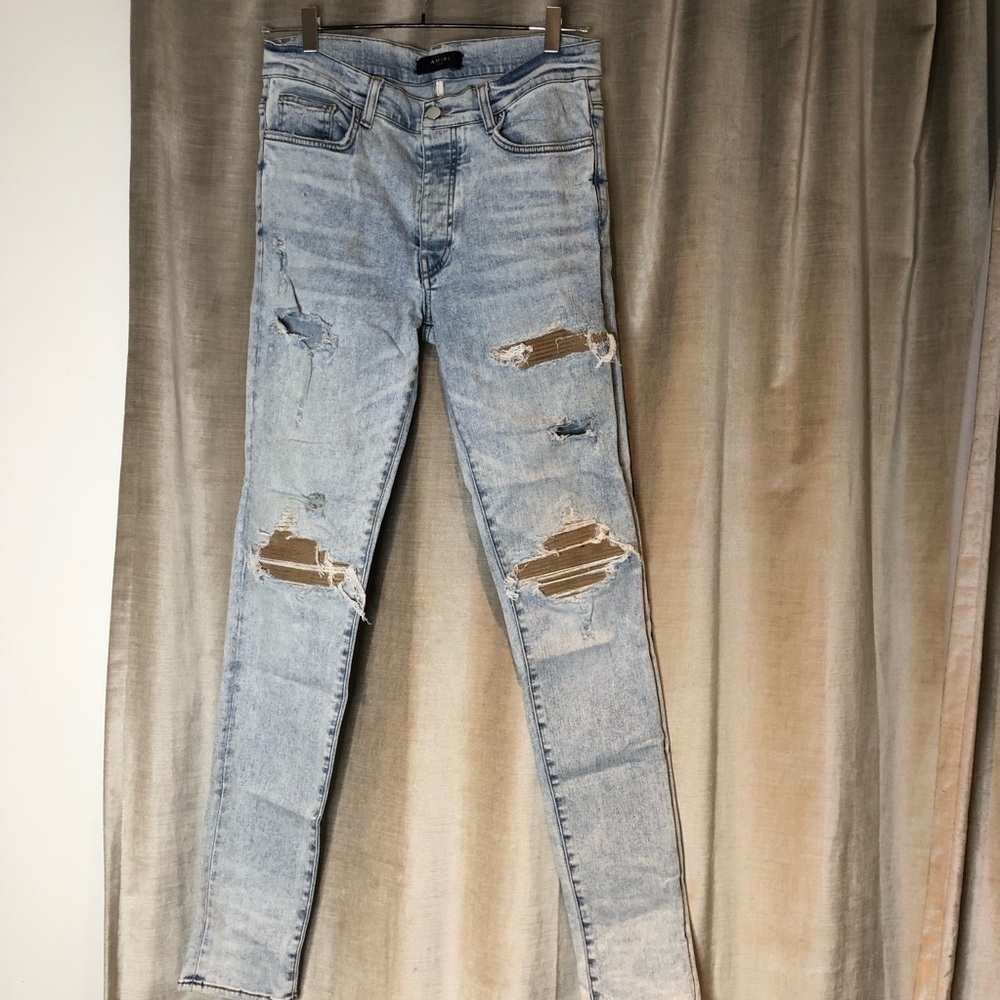 Amiri distressed jeans men’s size 34